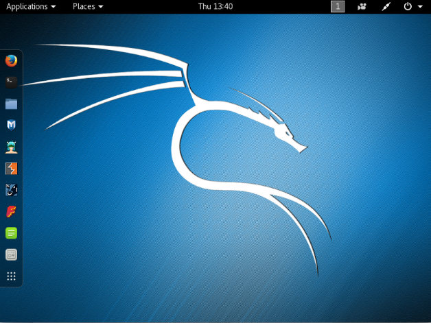 kali linux gnome